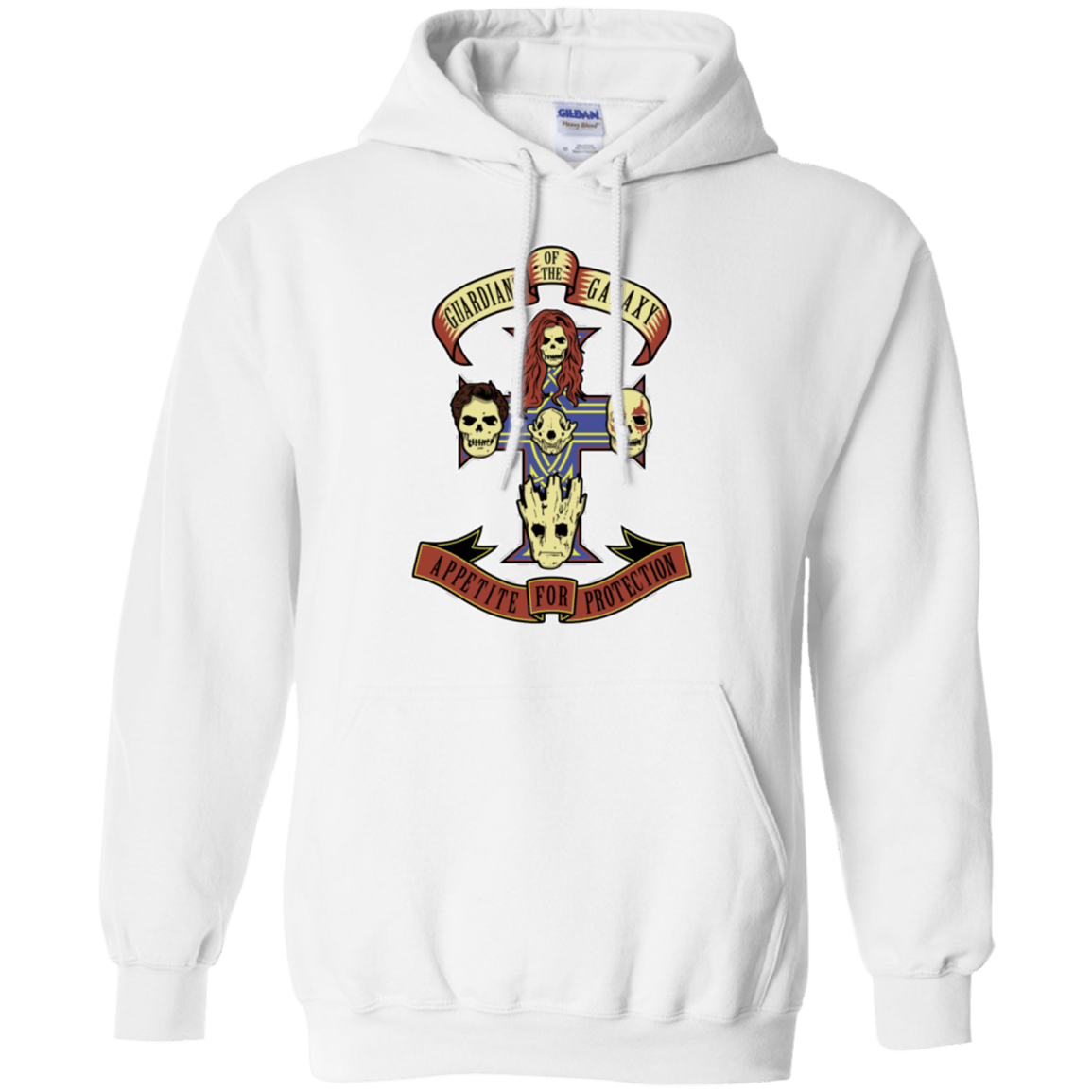 Sweatshirts White / Small Appetite for Protection Pullover Hoodie