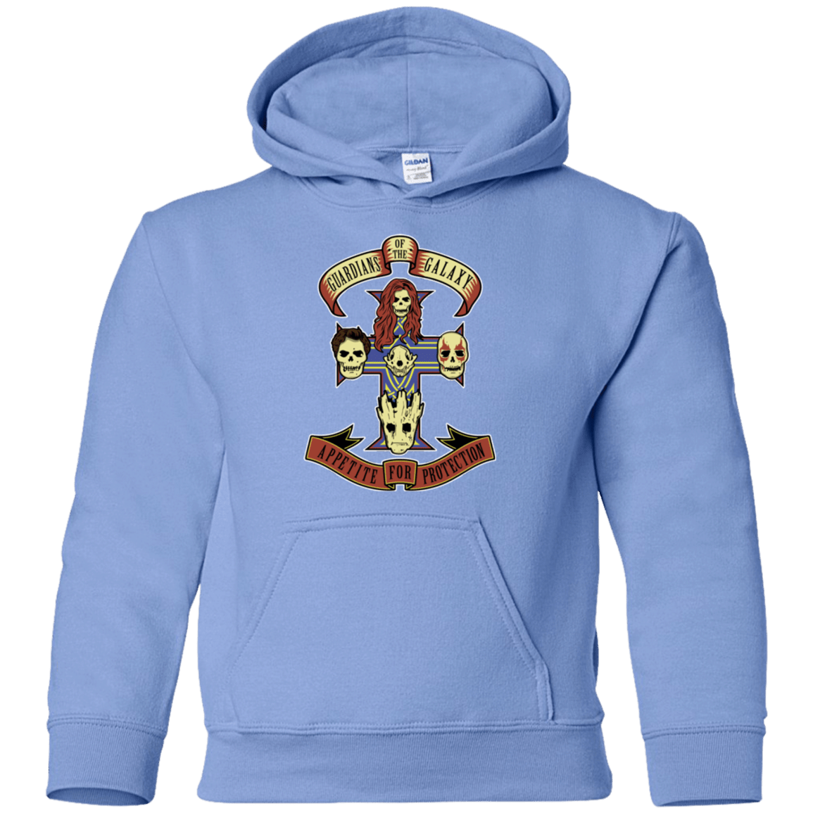 Sweatshirts Carolina Blue / YS Appetite for Protection Youth Hoodie