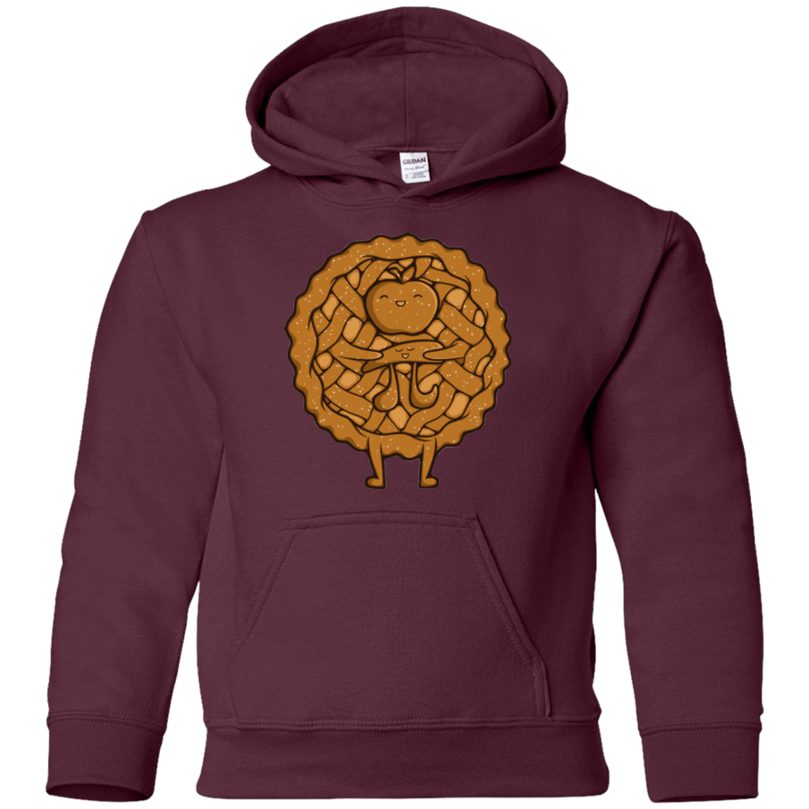 Sweatshirts Maroon / YS Apple Pie Youth Hoodie