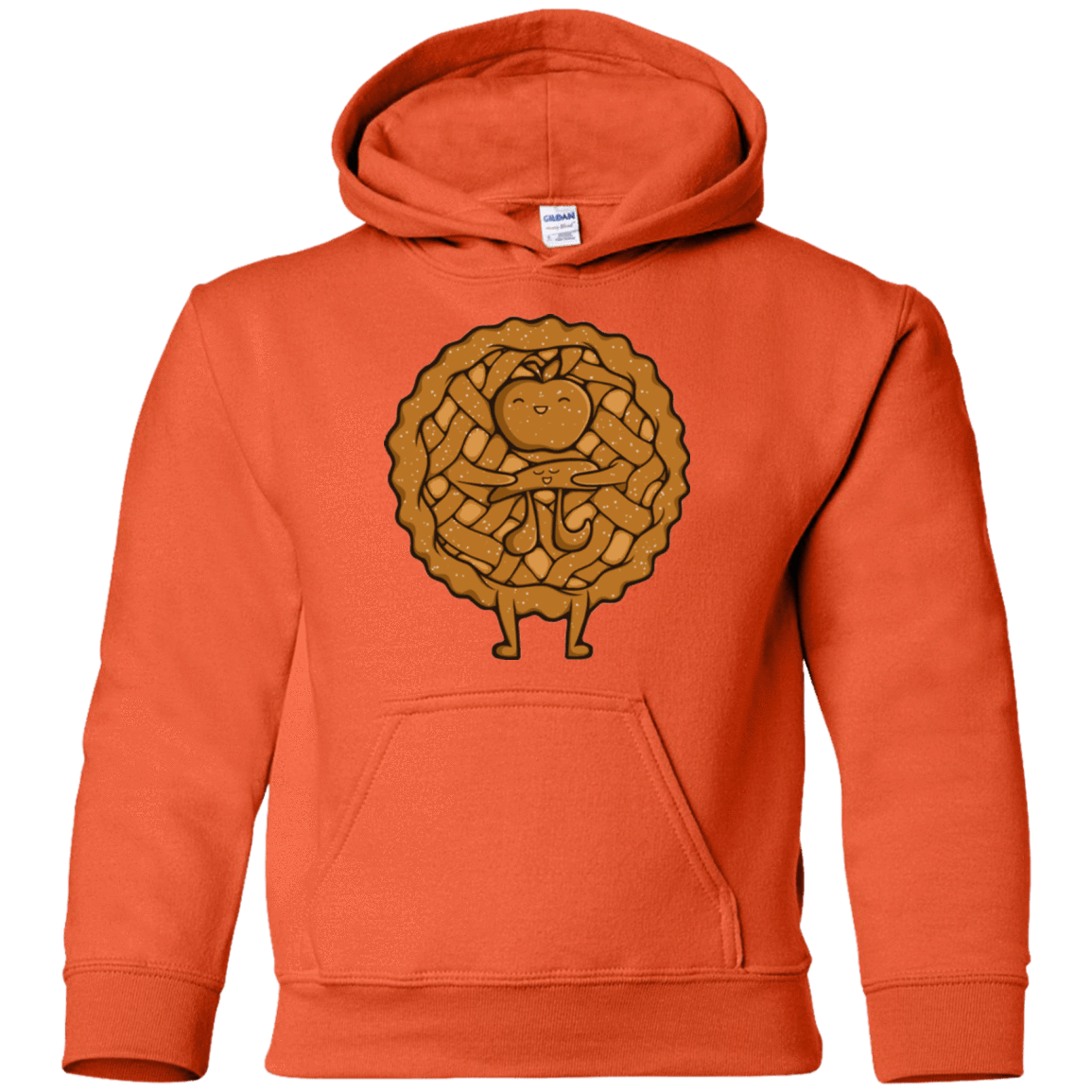 Sweatshirts Orange / YS Apple Pie Youth Hoodie