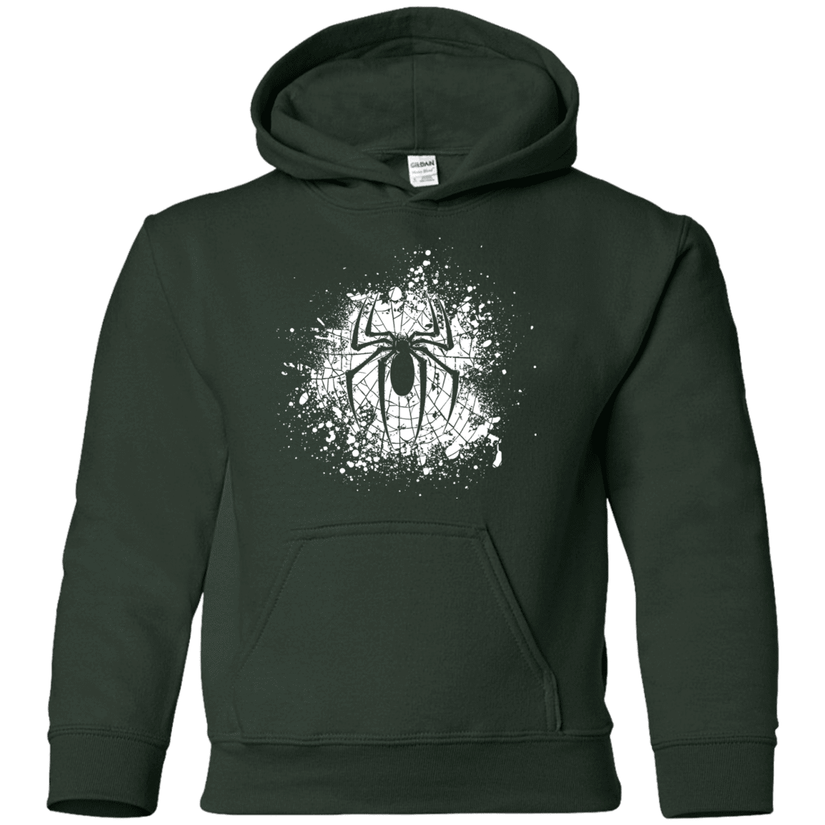 Sweatshirts Forest Green / YS Arachnophobia Youth Hoodie