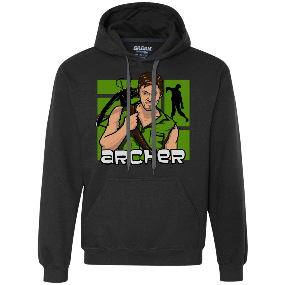 Sweatshirts Black / Small Archer Premium Fleece Hoodie