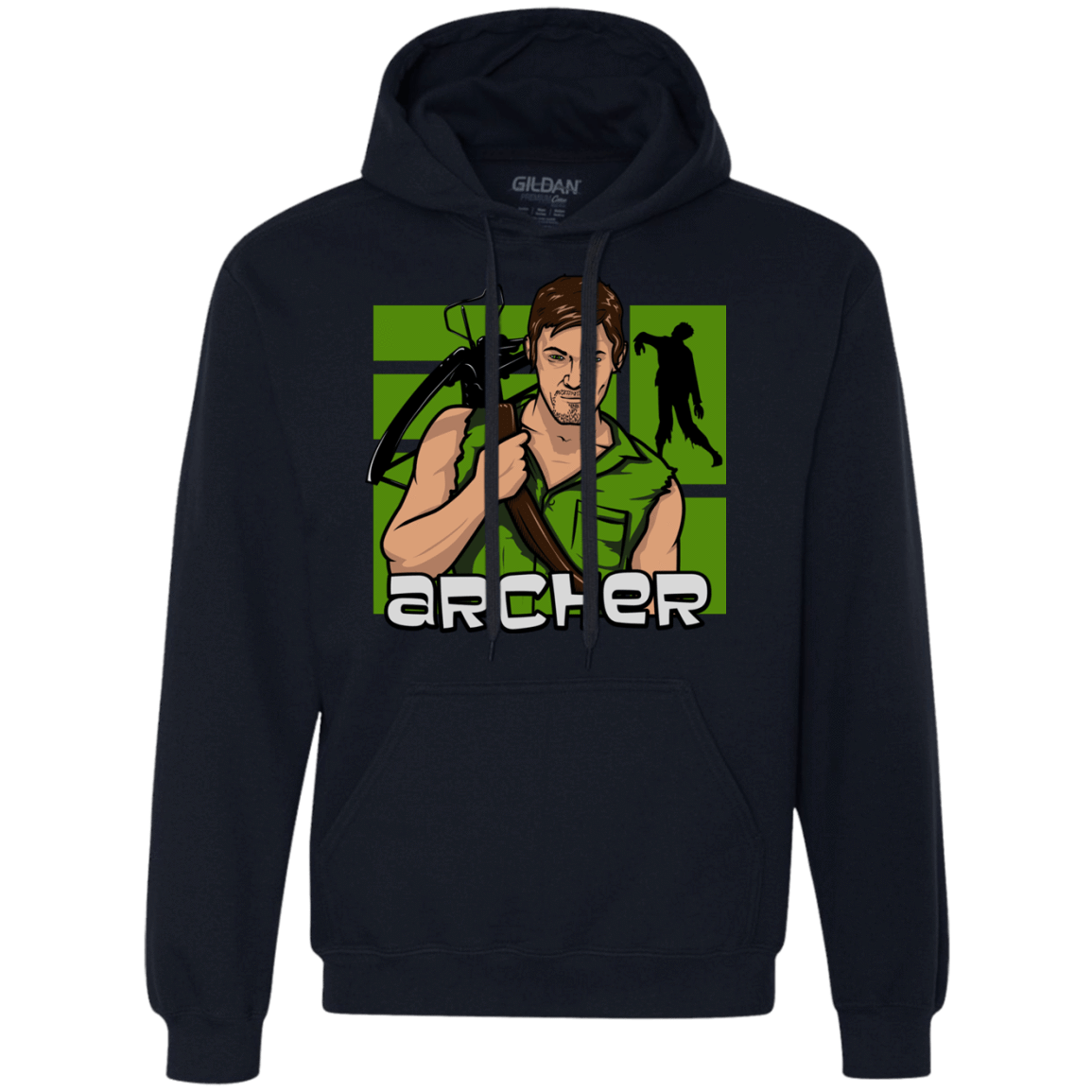 Sweatshirts Navy / Small Archer Premium Fleece Hoodie