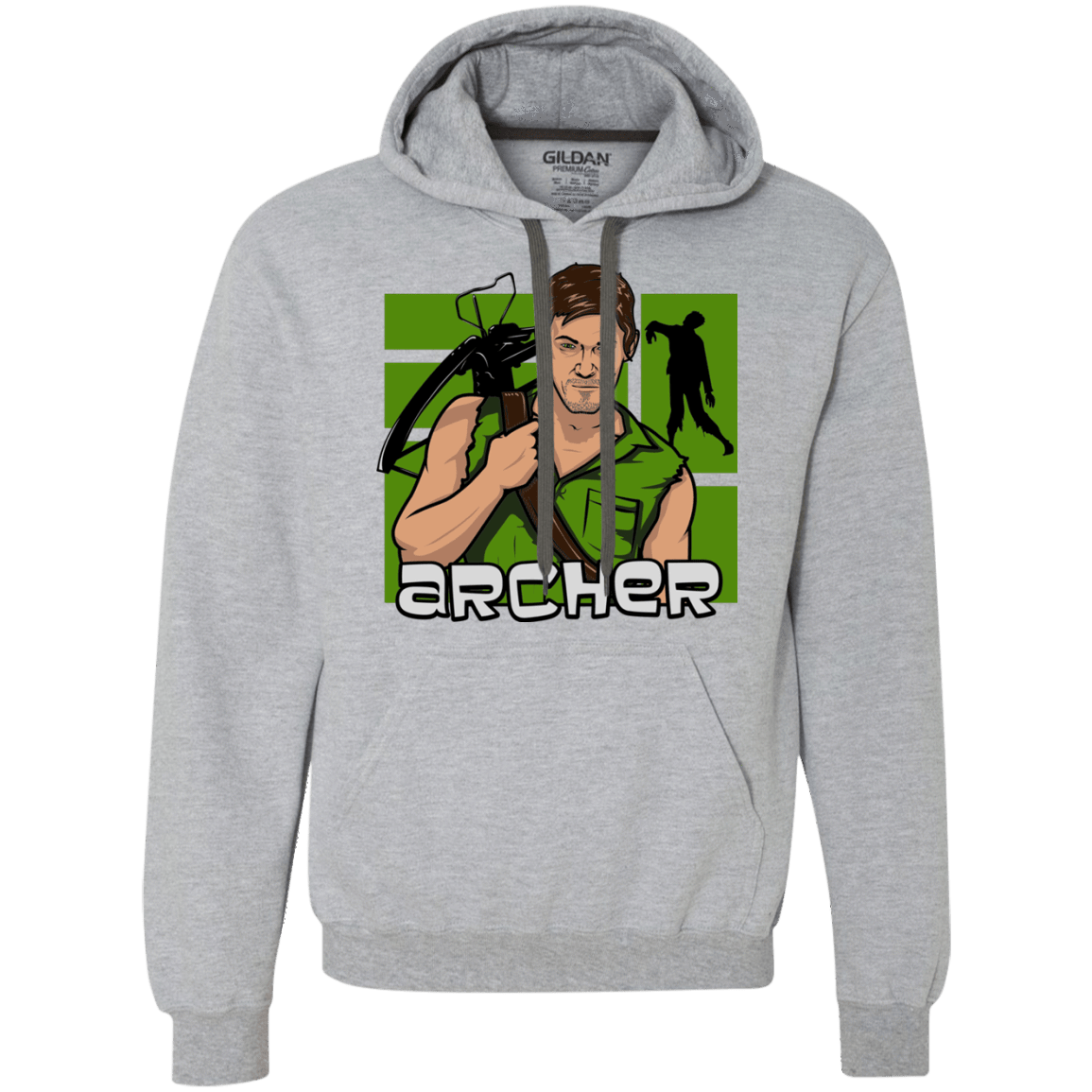 Sweatshirts Sport Grey / Small Archer Premium Fleece Hoodie