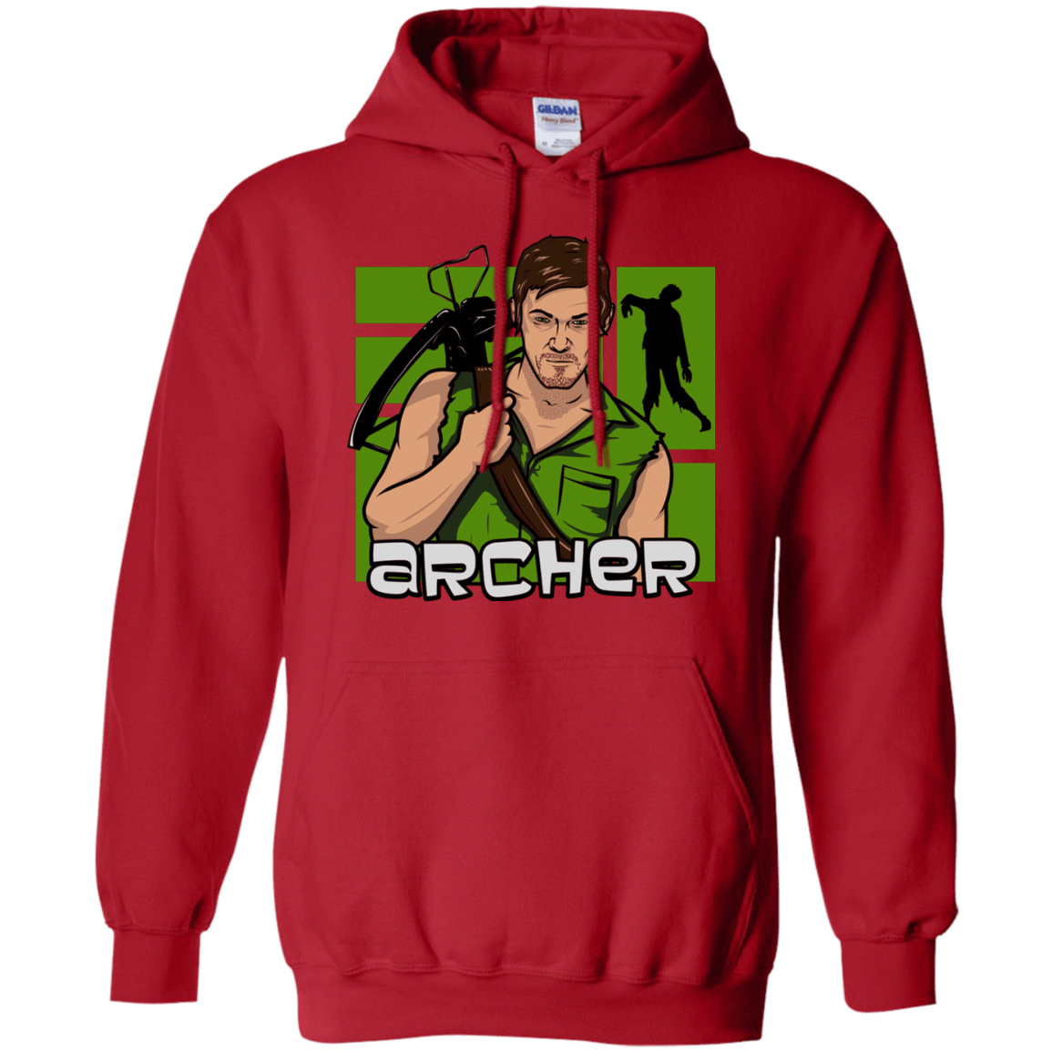Sweatshirts Red / Small Archer Pullover Hoodie