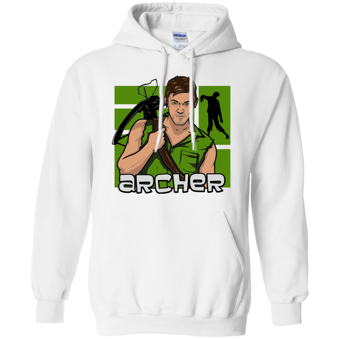 Sweatshirts White / Small Archer Pullover Hoodie