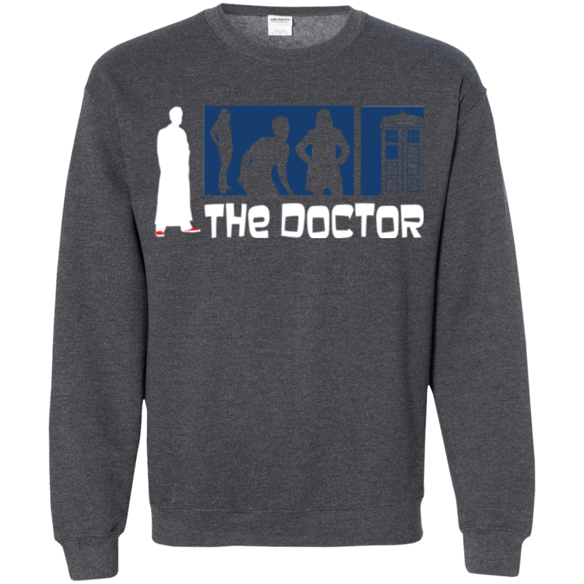 Sweatshirts Dark Heather / Small Archer the Doctor Crewneck Sweatshirt
