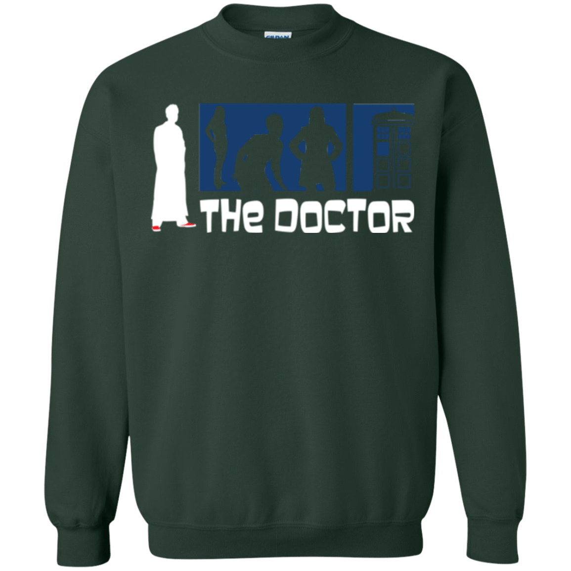 Sweatshirts Forest Green / Small Archer the Doctor Crewneck Sweatshirt