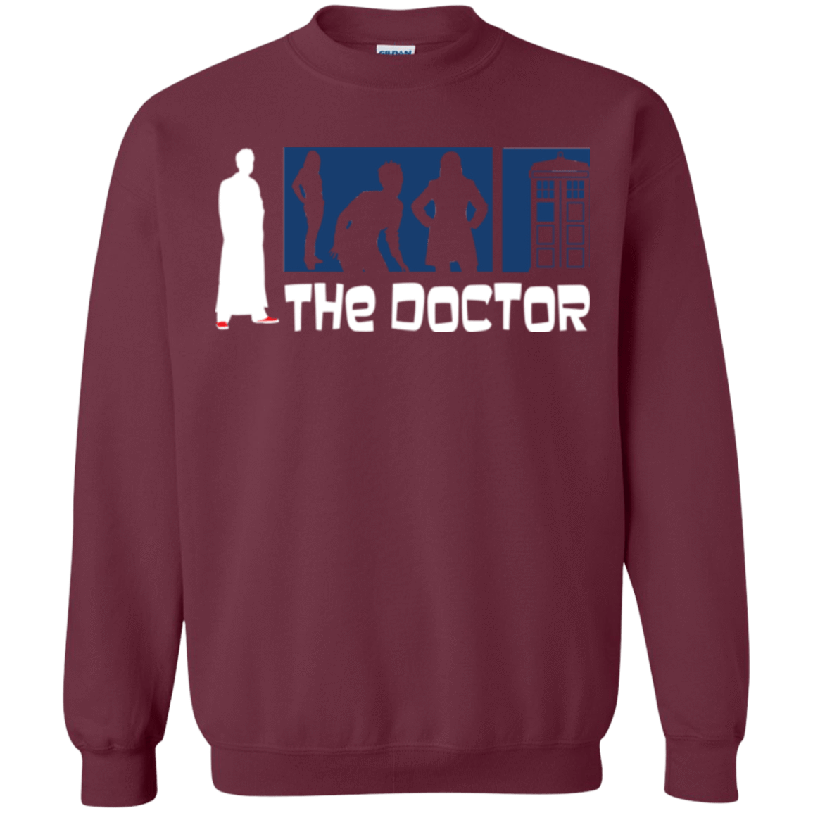 Sweatshirts Maroon / Small Archer the Doctor Crewneck Sweatshirt