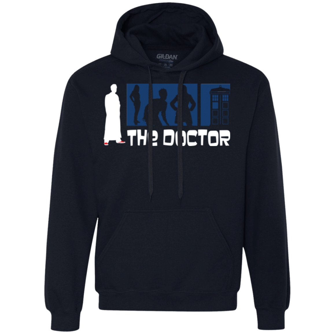 Sweatshirts Navy / Small Archer the Doctor Premium Fleece Hoodie