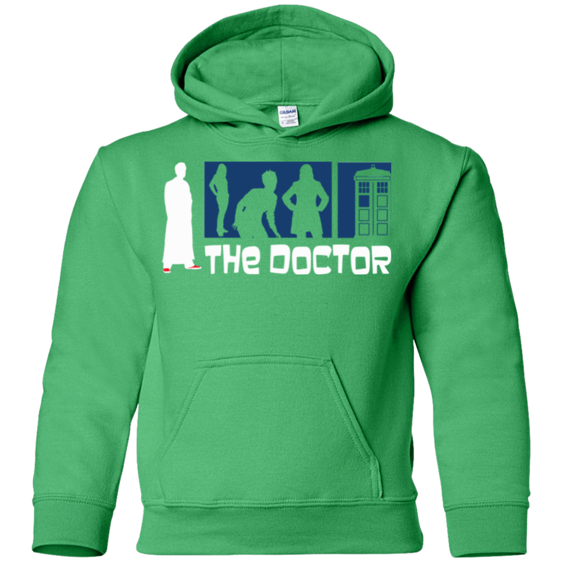 Sweatshirts Irish Green / YS Archer the Doctor Youth Hoodie