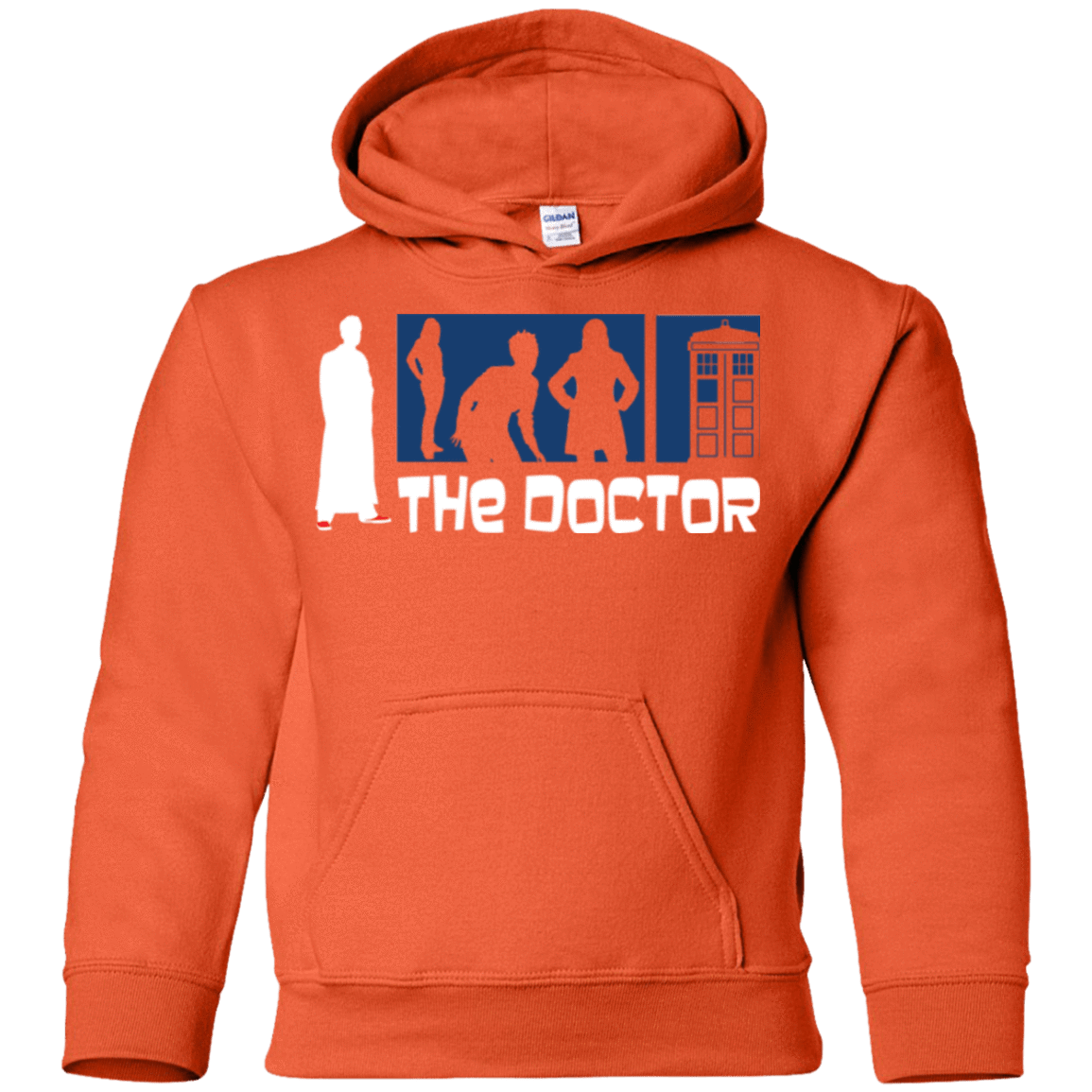 Sweatshirts Orange / YS Archer the Doctor Youth Hoodie