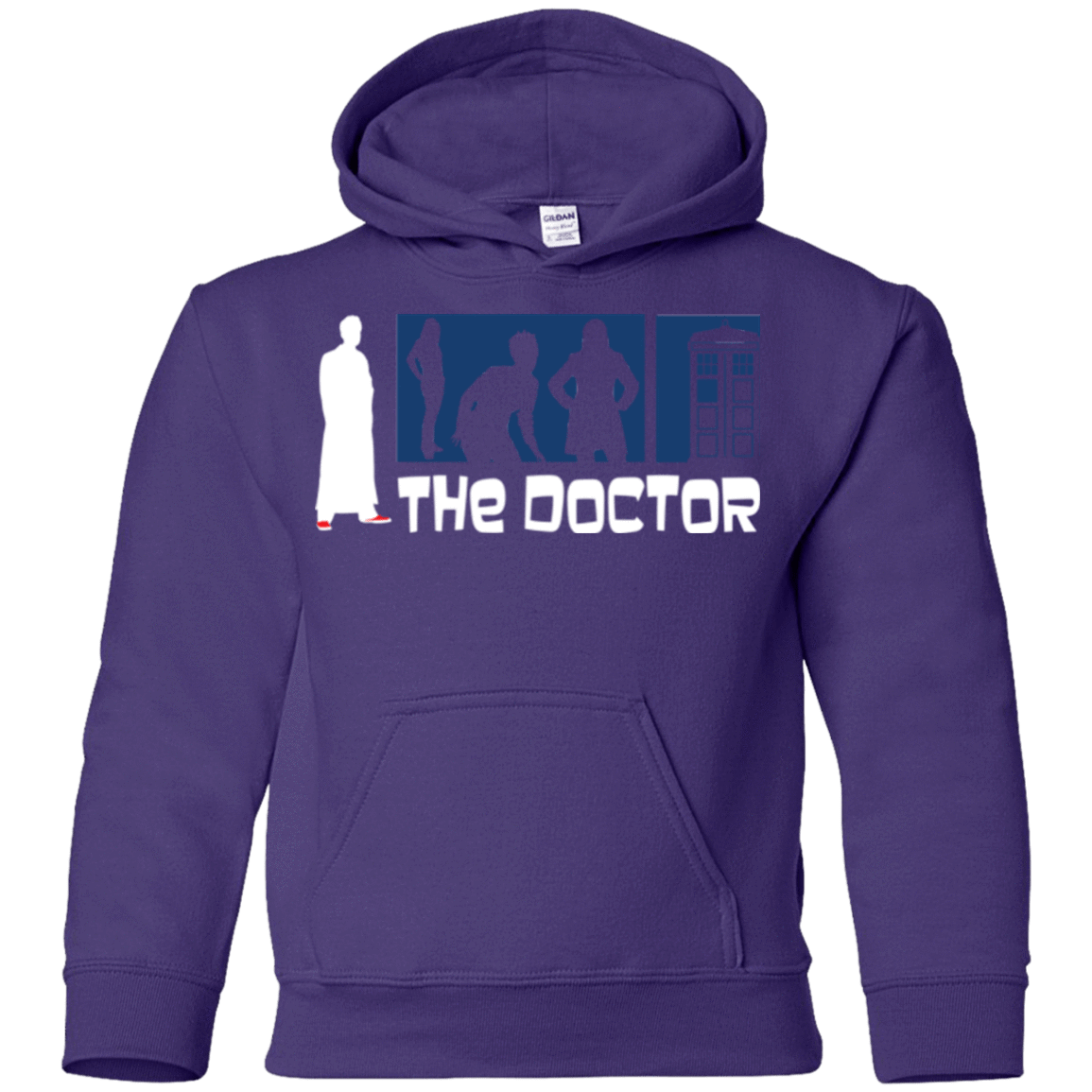 Sweatshirts Purple / YS Archer the Doctor Youth Hoodie