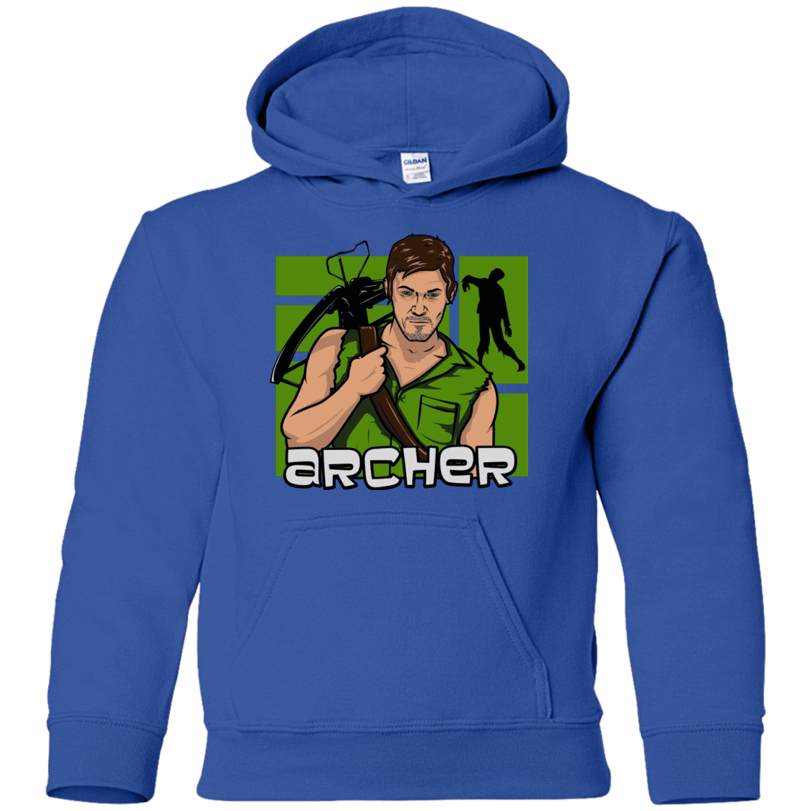 Sweatshirts Royal / YS Archer Youth Hoodie