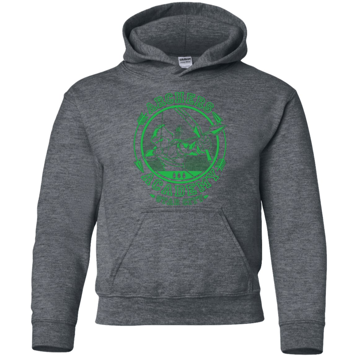 Sweatshirts Dark Heather / YS ARCHERS ACADEMY Youth Hoodie