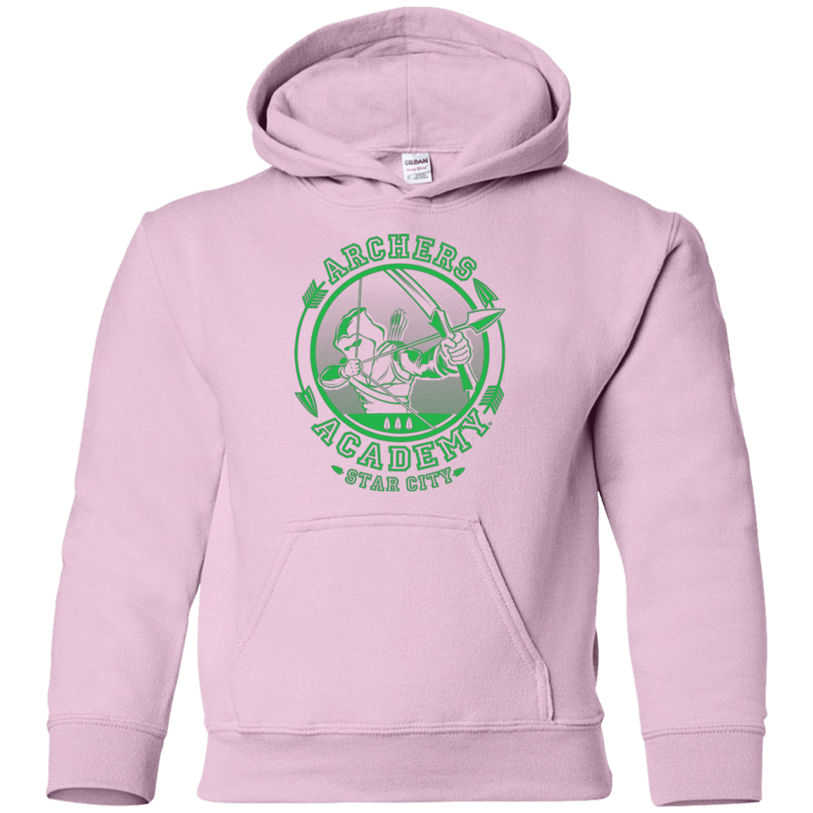 Sweatshirts Light Pink / YS ARCHERS ACADEMY Youth Hoodie