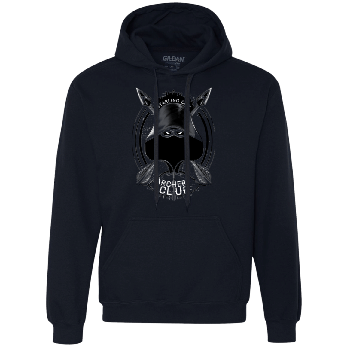 Sweatshirts Navy / Small Archery Club Premium Fleece Hoodie