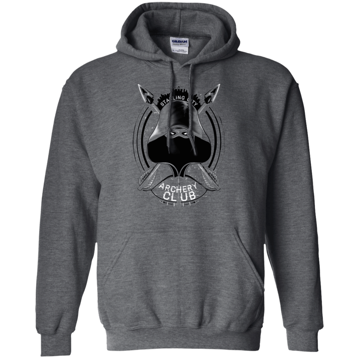 Sweatshirts Dark Heather / Small Archery Club Pullover Hoodie