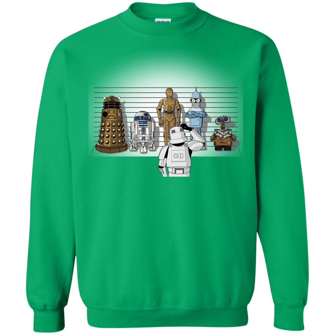 Sweatshirts Irish Green / Small Are These Droids Crewneck Sweatshirt