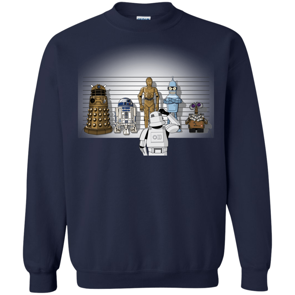 Sweatshirts Navy / Small Are These Droids Crewneck Sweatshirt