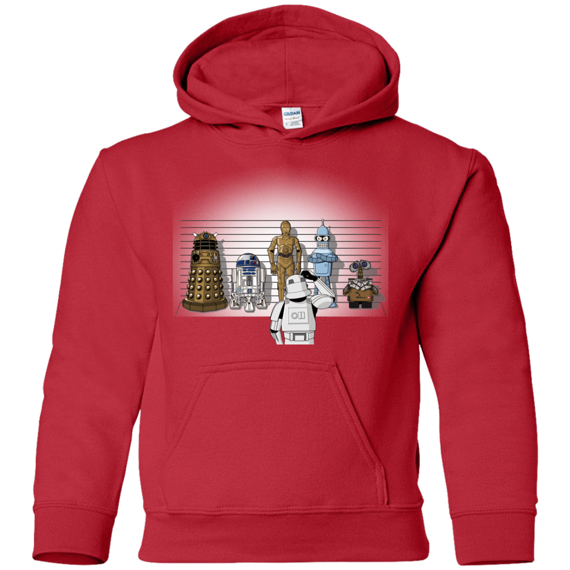 Sweatshirts Red / YS Are These Droids Youth Hoodie