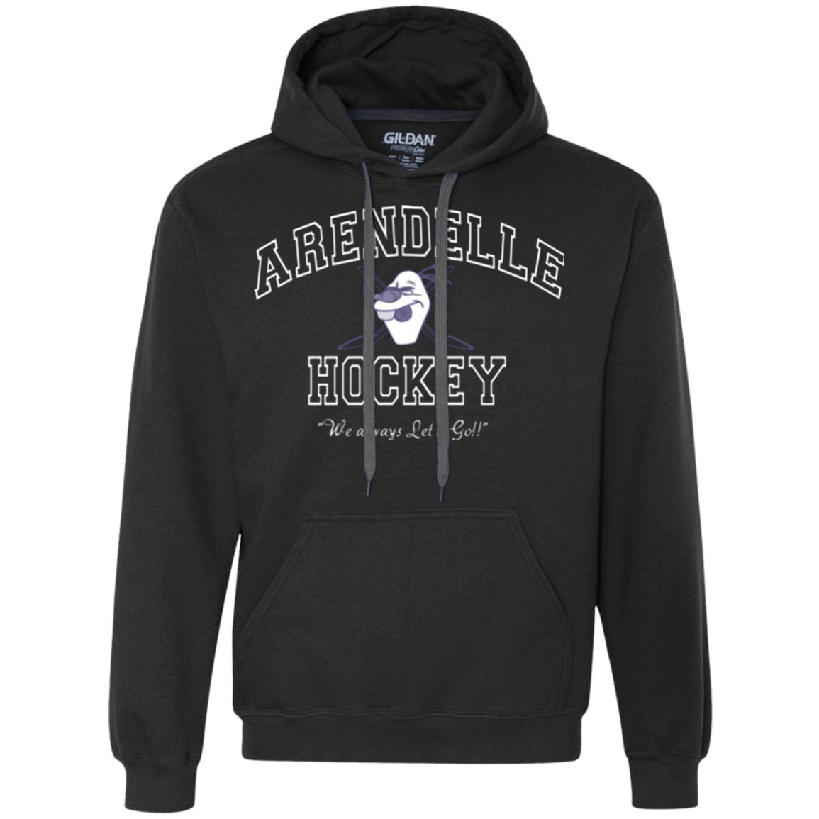 Sweatshirts Black / Small Arendelle University Premium Fleece Hoodie