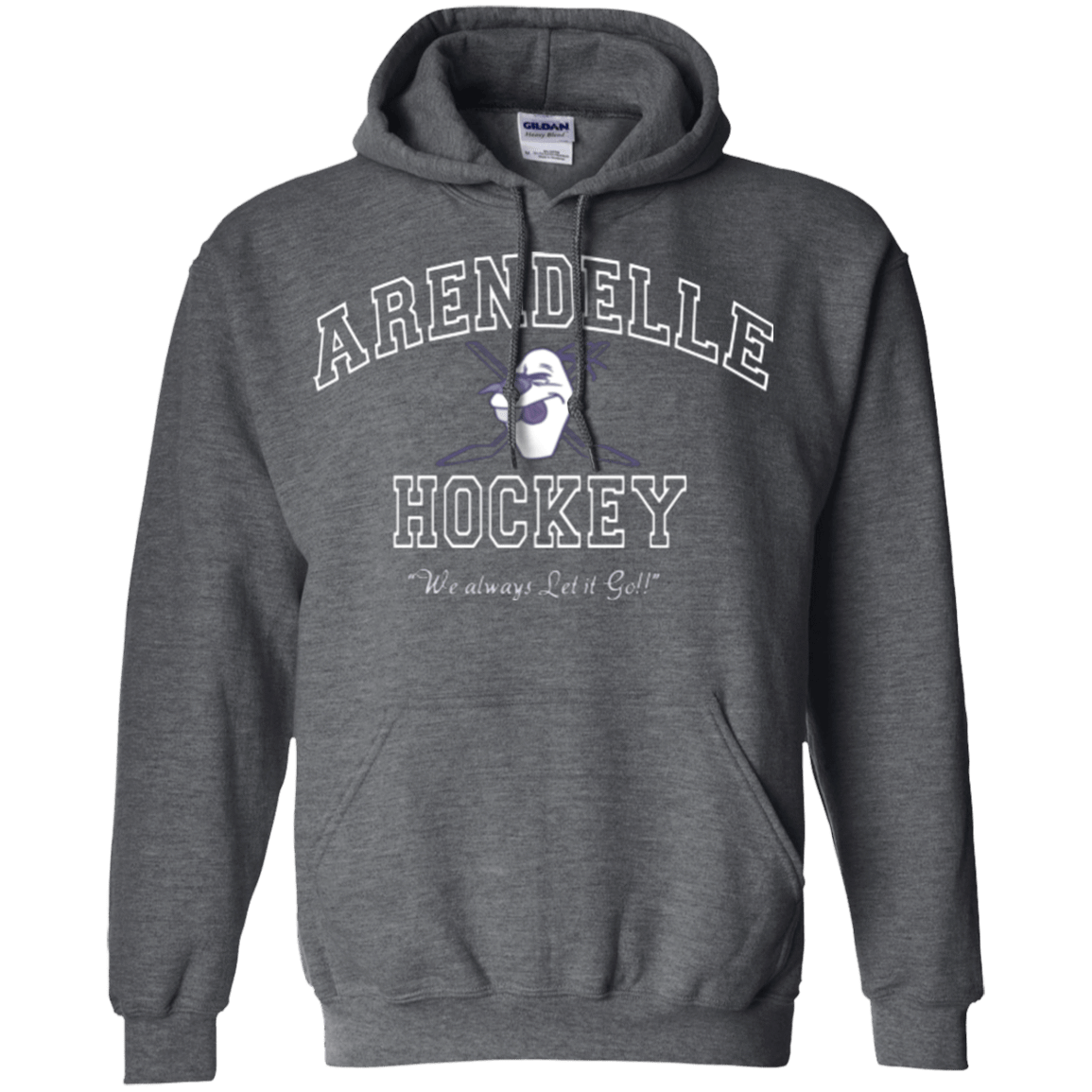 Sweatshirts Dark Heather / Small Arendelle University Pullover Hoodie