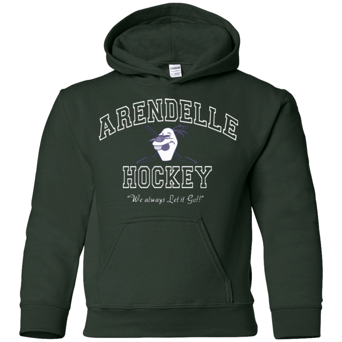 Sweatshirts Forest Green / YS Arendelle University Youth Hoodie