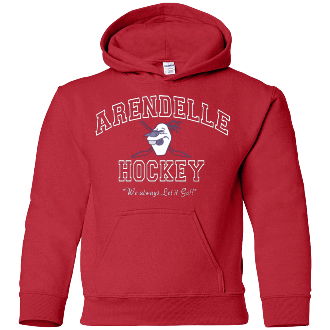 Sweatshirts Red / YS Arendelle University Youth Hoodie