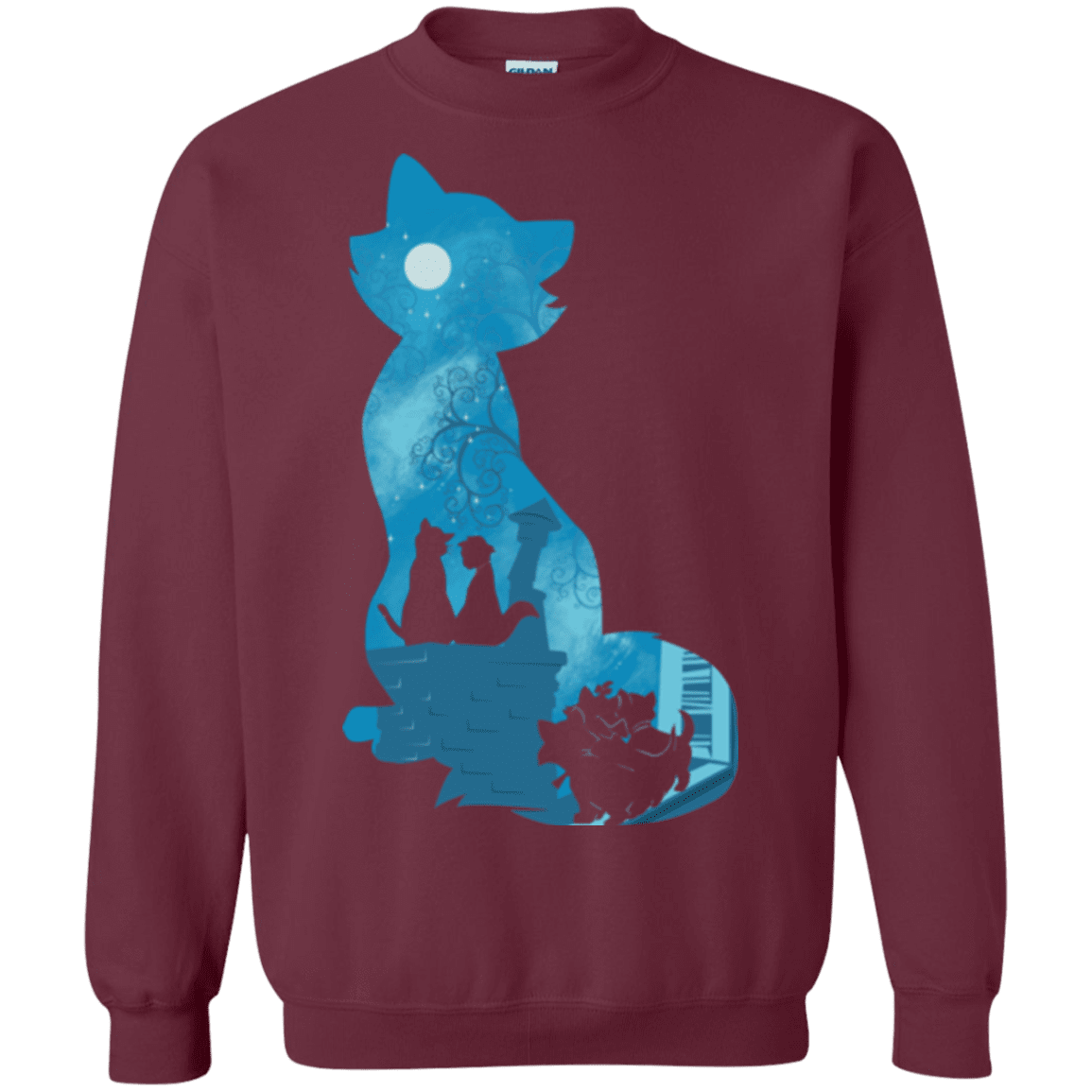 Sweatshirts Maroon / S Aristo Portrait Crewneck Sweatshirt