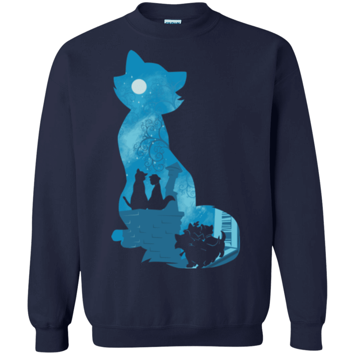 Sweatshirts Navy / S Aristo Portrait Crewneck Sweatshirt