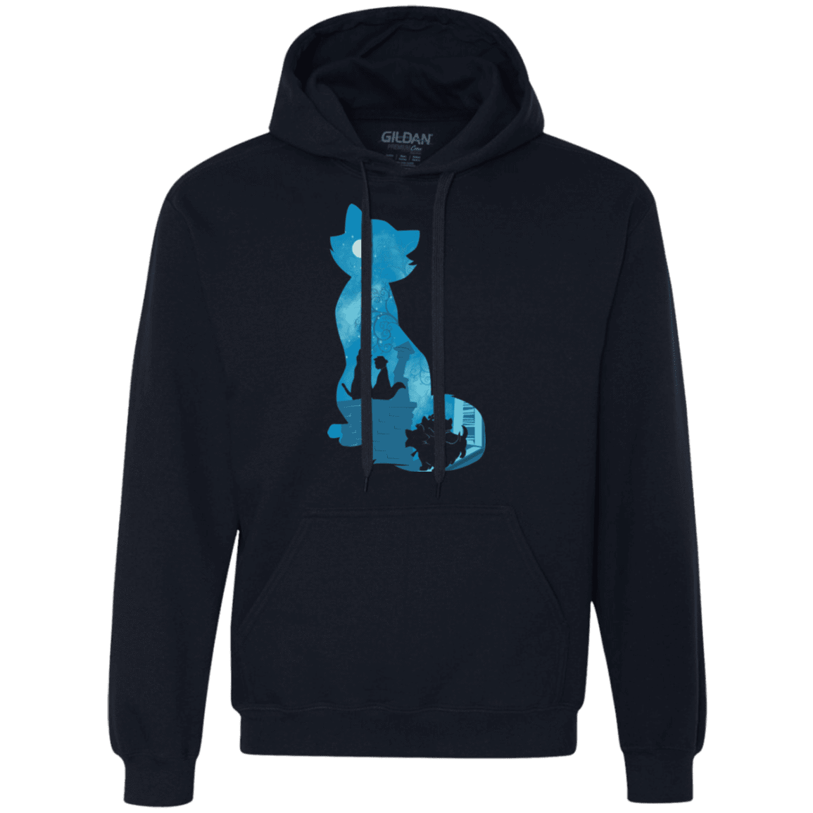 Sweatshirts Navy / S Aristo Portrait Premium Fleece Hoodie