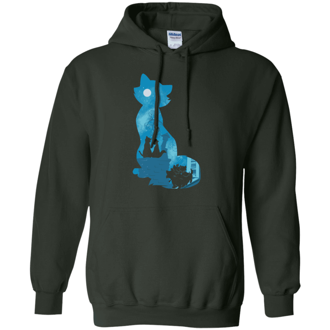 Sweatshirts Forest Green / S Aristo Portrait Pullover Hoodie