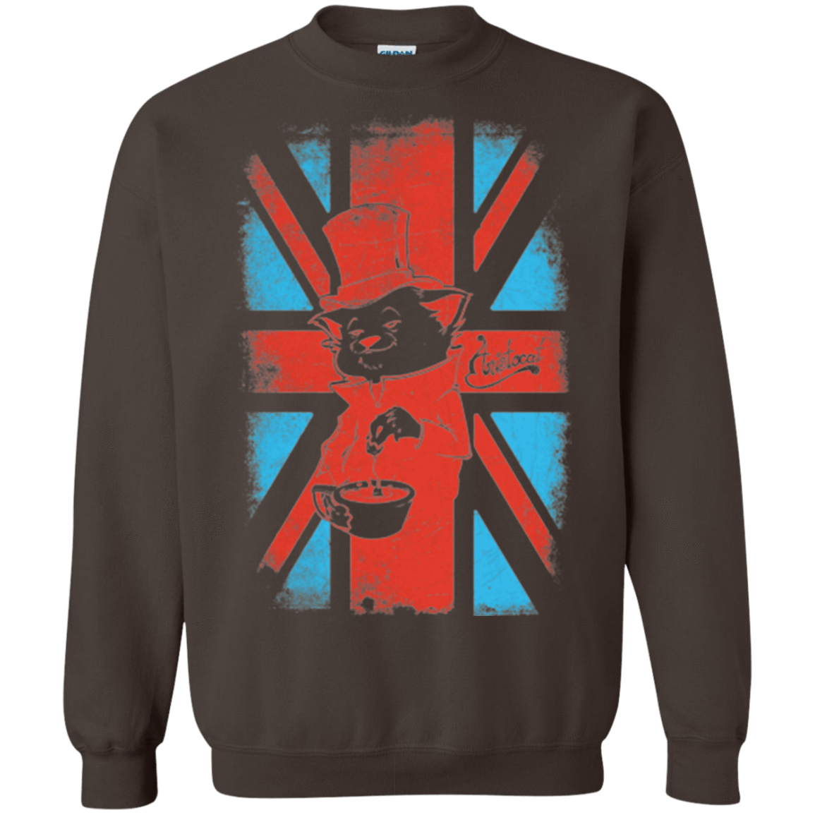 Sweatshirts Dark Chocolate / Small Aristocat Crewneck Sweatshirt