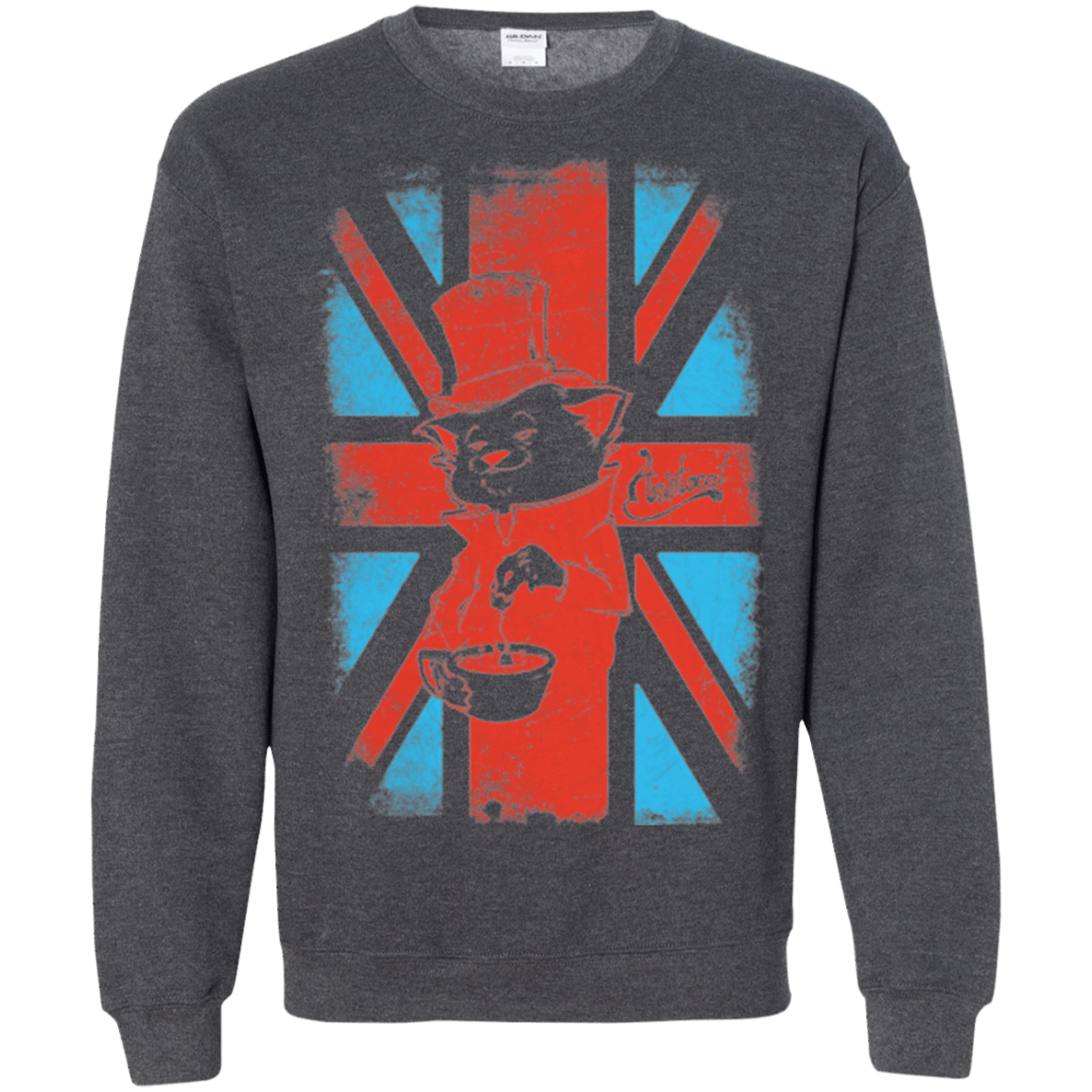 Sweatshirts Dark Heather / Small Aristocat Crewneck Sweatshirt