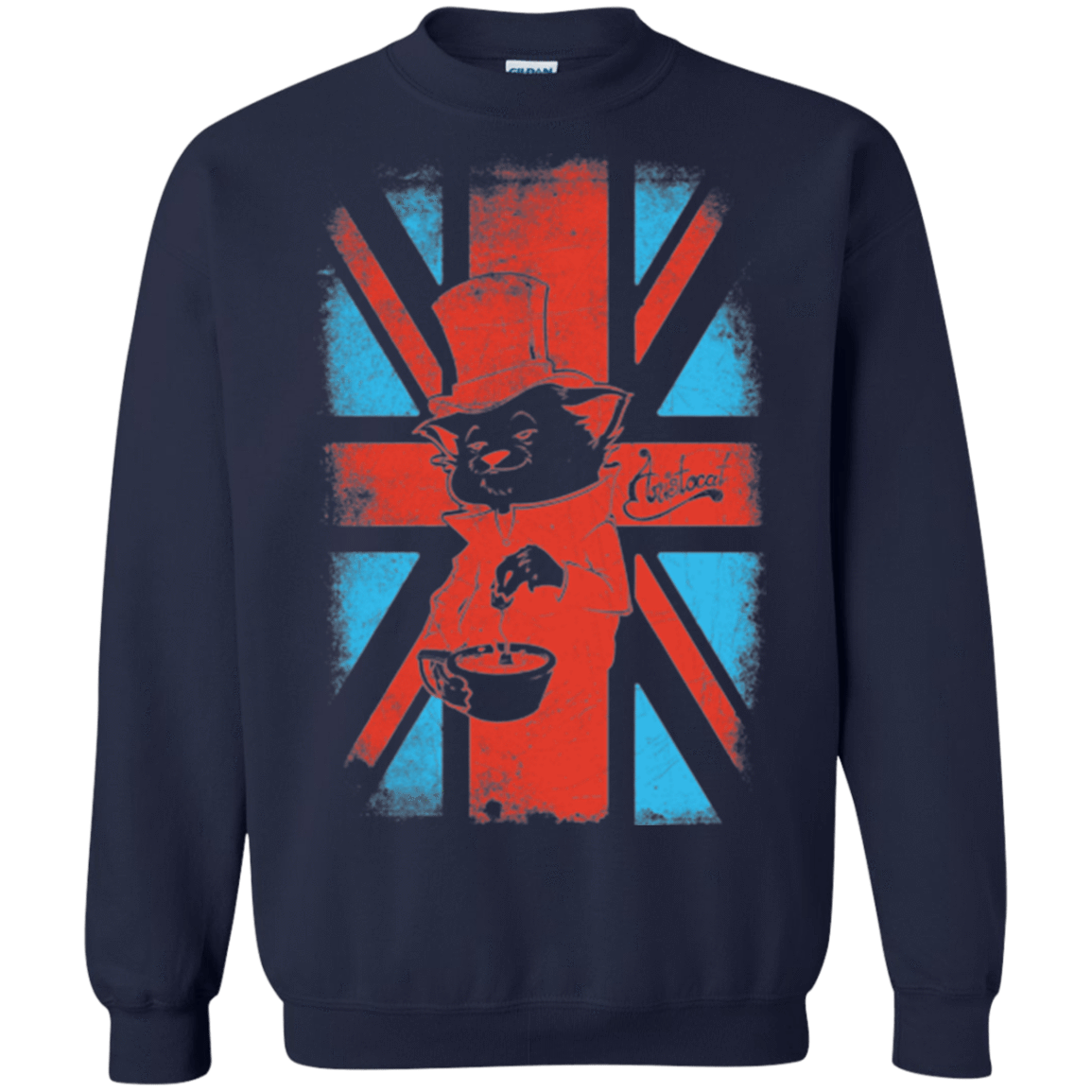 Sweatshirts Navy / Small Aristocat Crewneck Sweatshirt
