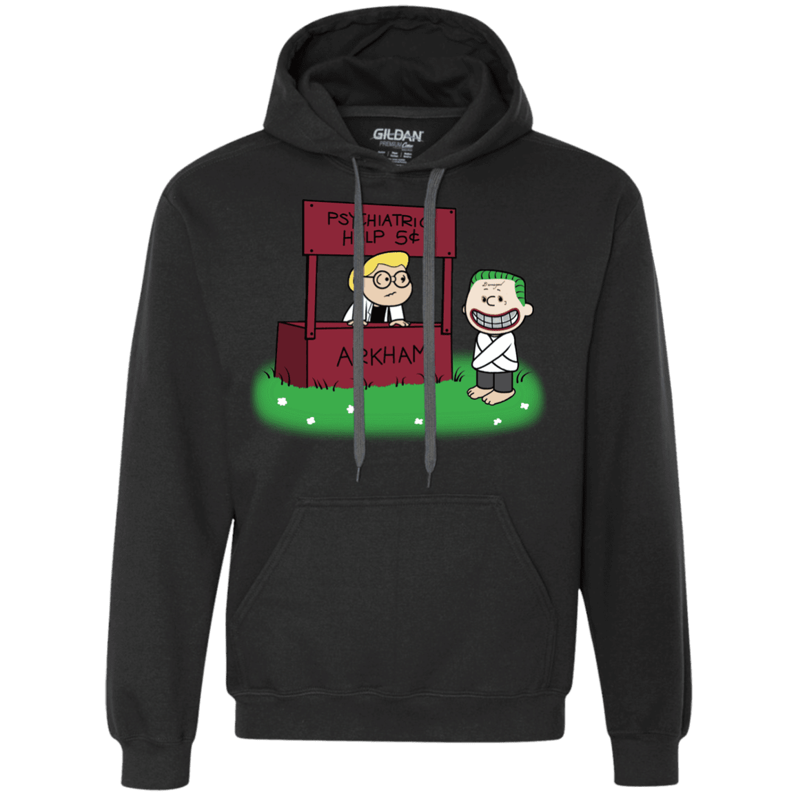 Sweatshirts Black / Small Arkham Help Premium Fleece Hoodie