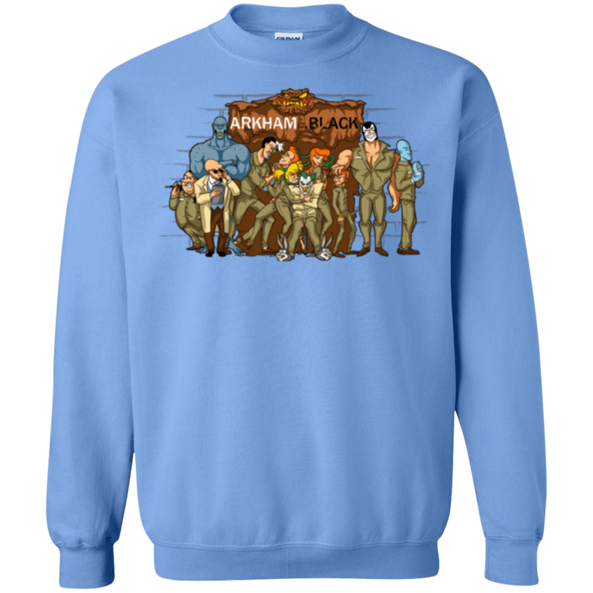 Sweatshirts Carolina Blue / Small ARKHAM is the new Black Crewneck Sweatshirt