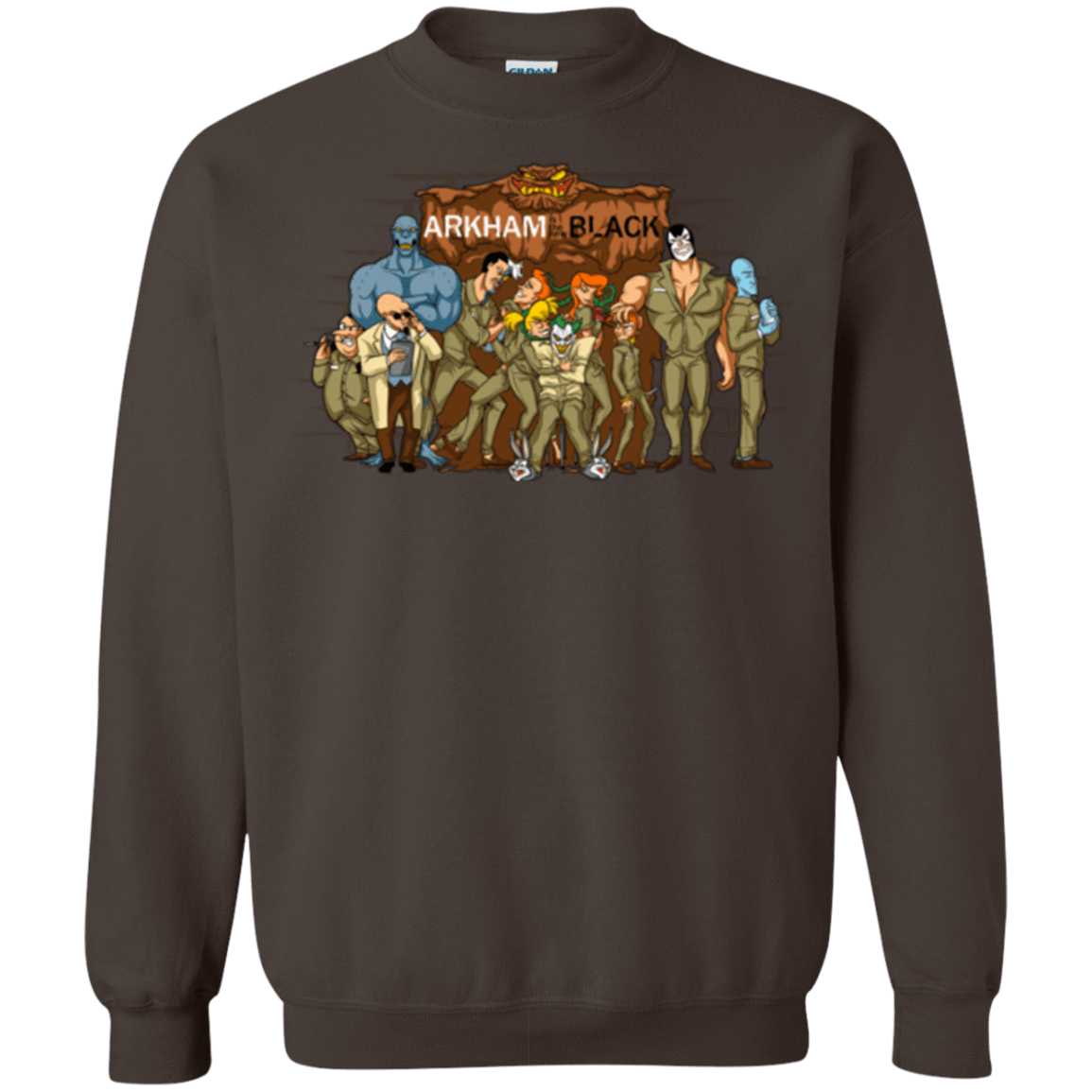 Sweatshirts Dark Chocolate / Small ARKHAM is the new Black Crewneck Sweatshirt