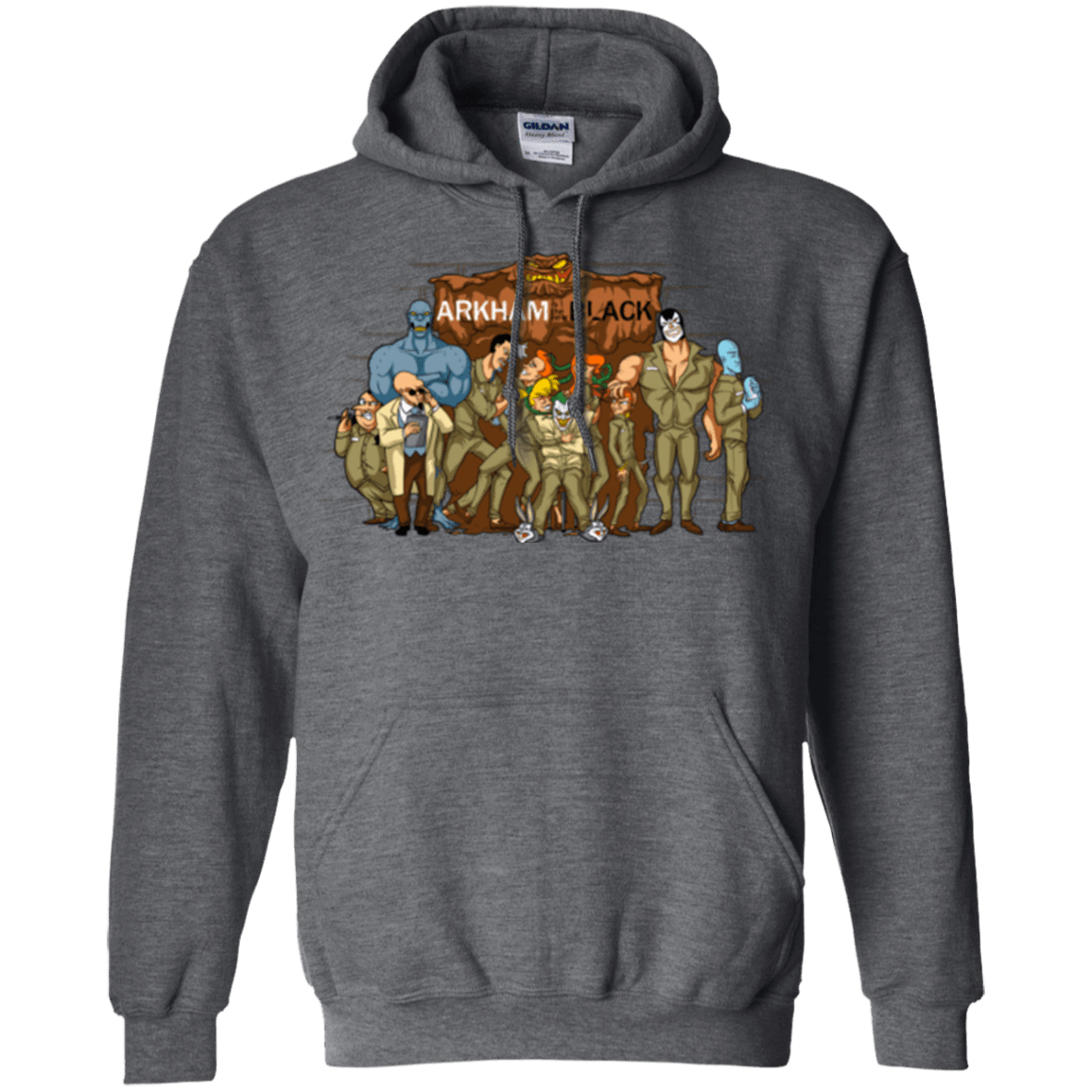 Sweatshirts Dark Heather / Small ARKHAM is the new Black Pullover Hoodie