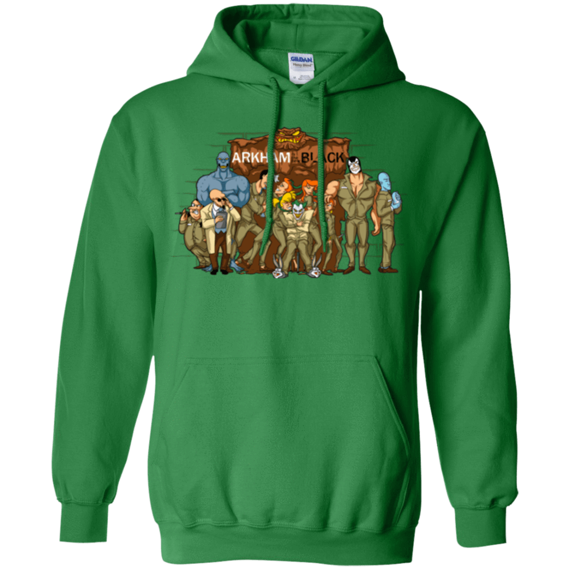 Sweatshirts Irish Green / Small ARKHAM is the new Black Pullover Hoodie