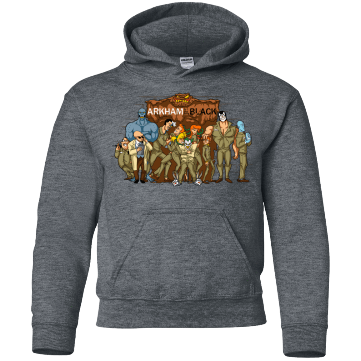 Sweatshirts Dark Heather / YS ARKHAM is the new Black Youth Hoodie