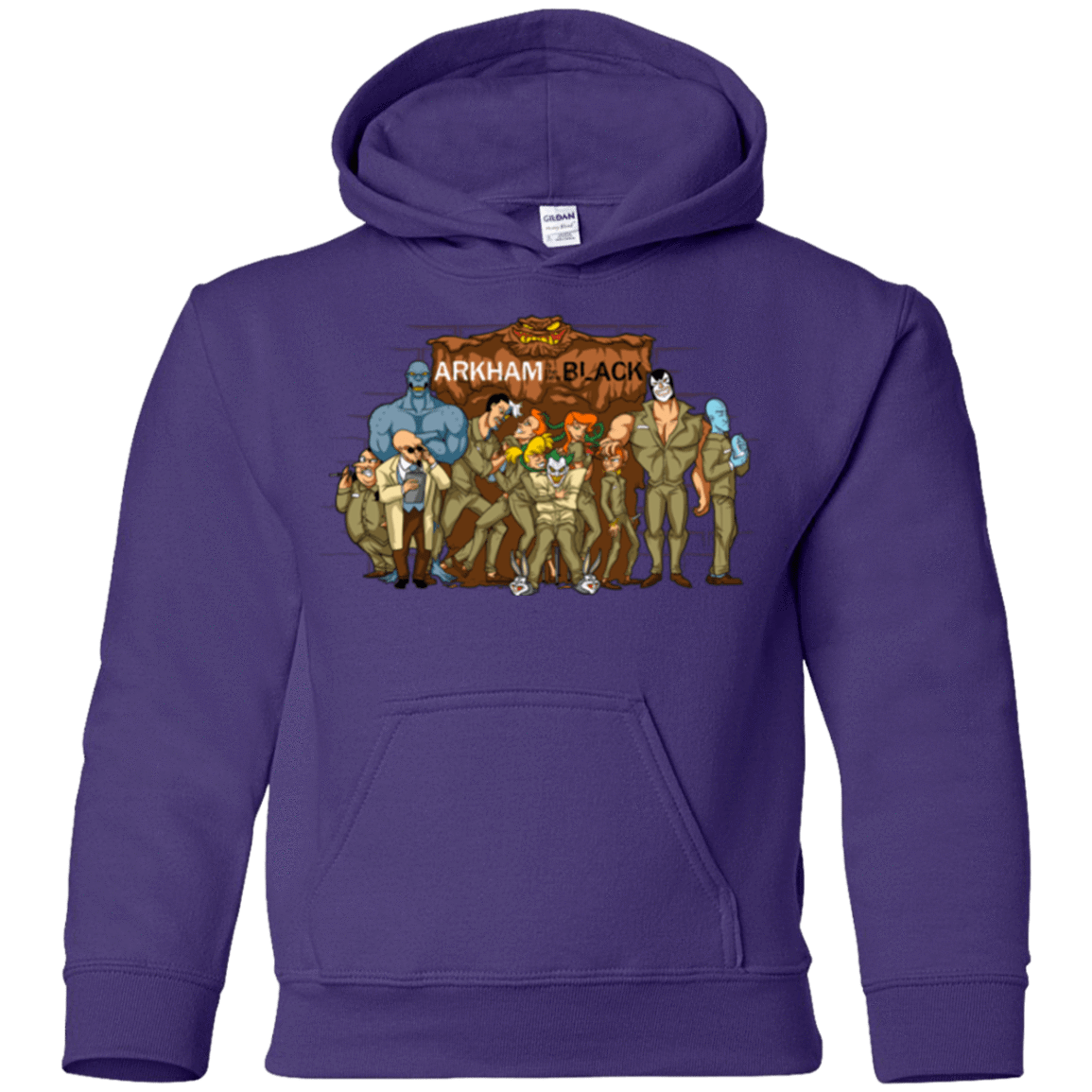 Sweatshirts Purple / YS ARKHAM is the new Black Youth Hoodie