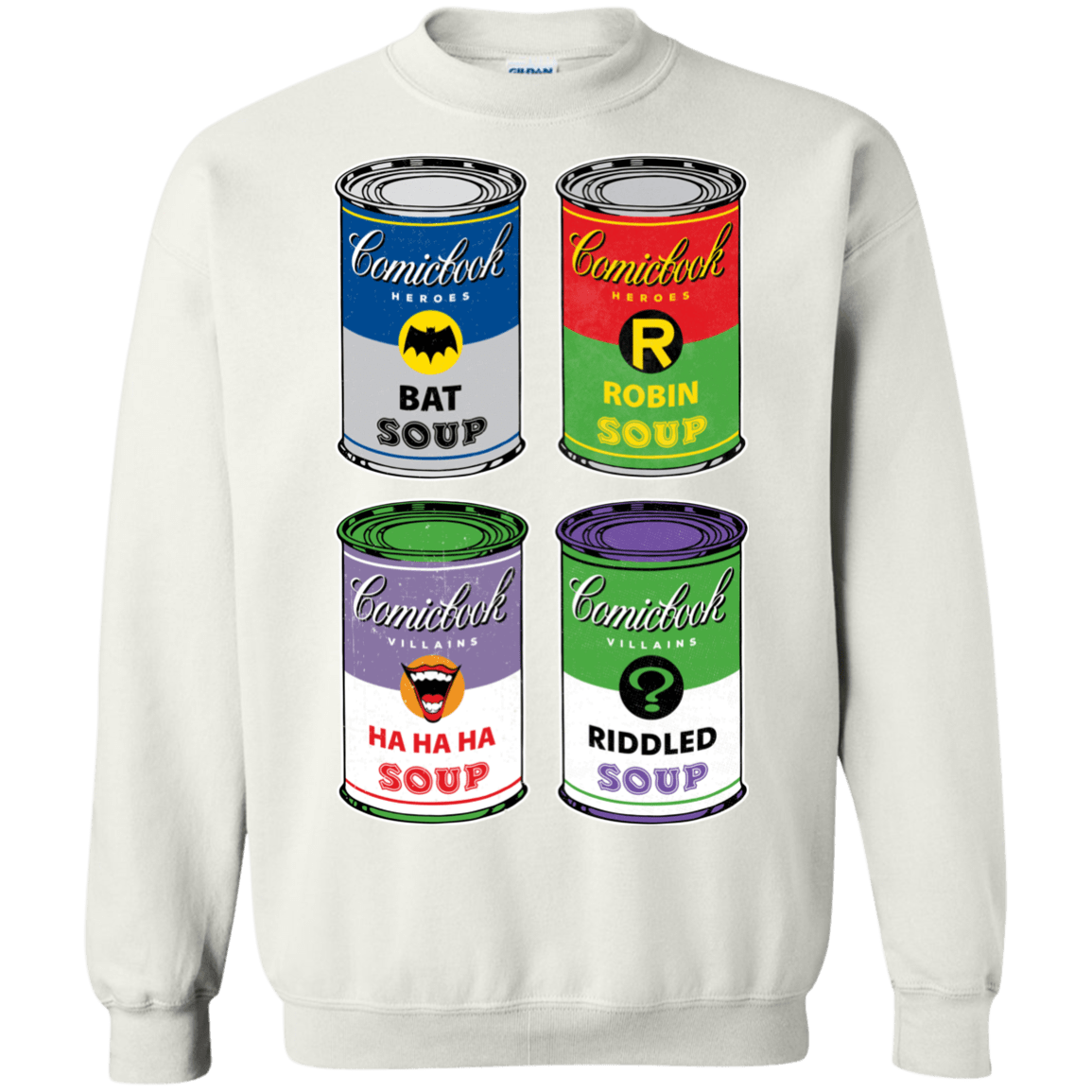 Sweatshirts White / Small Arkham Soup Crewneck Sweatshirt