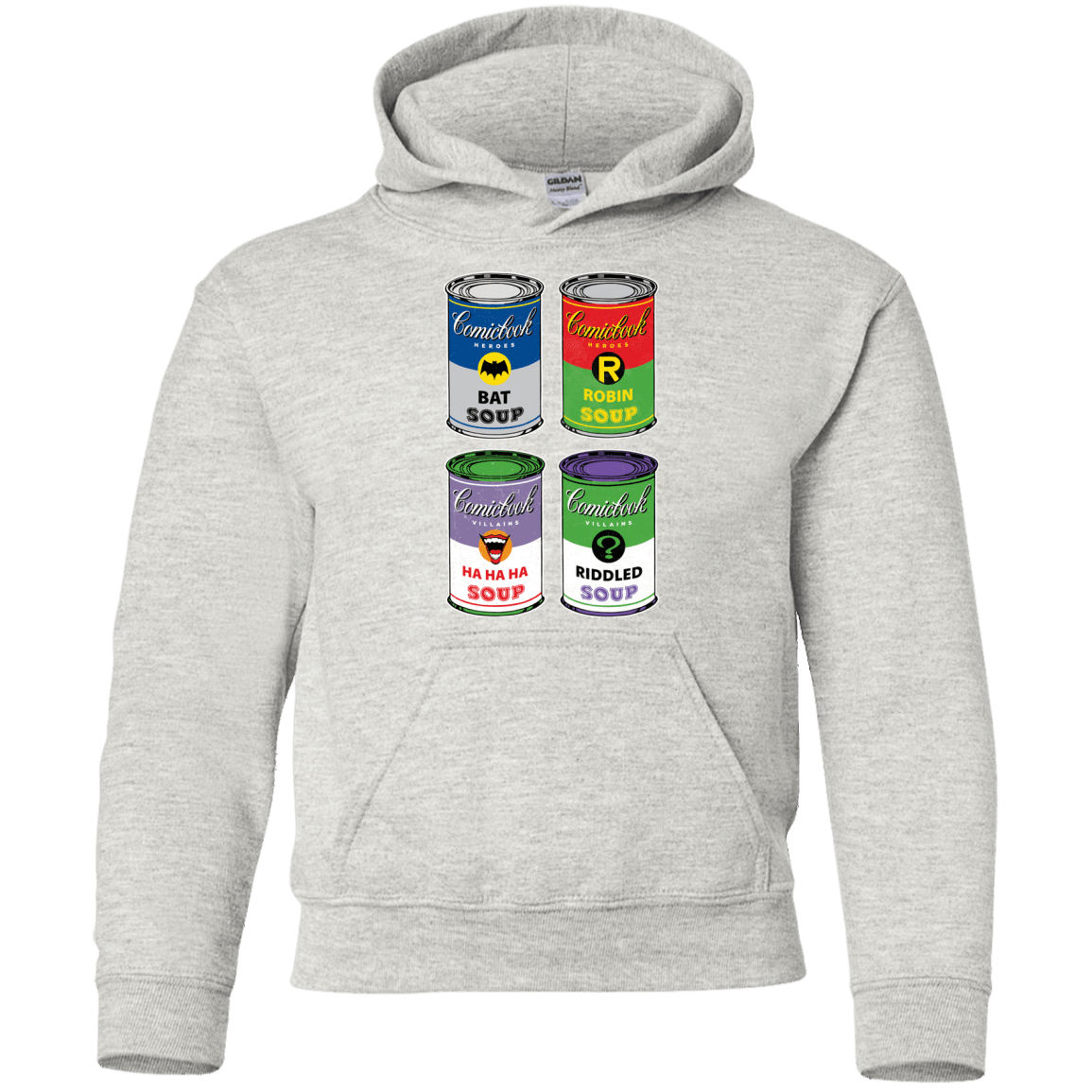Sweatshirts Ash / YS Arkham Soup Youth Hoodie