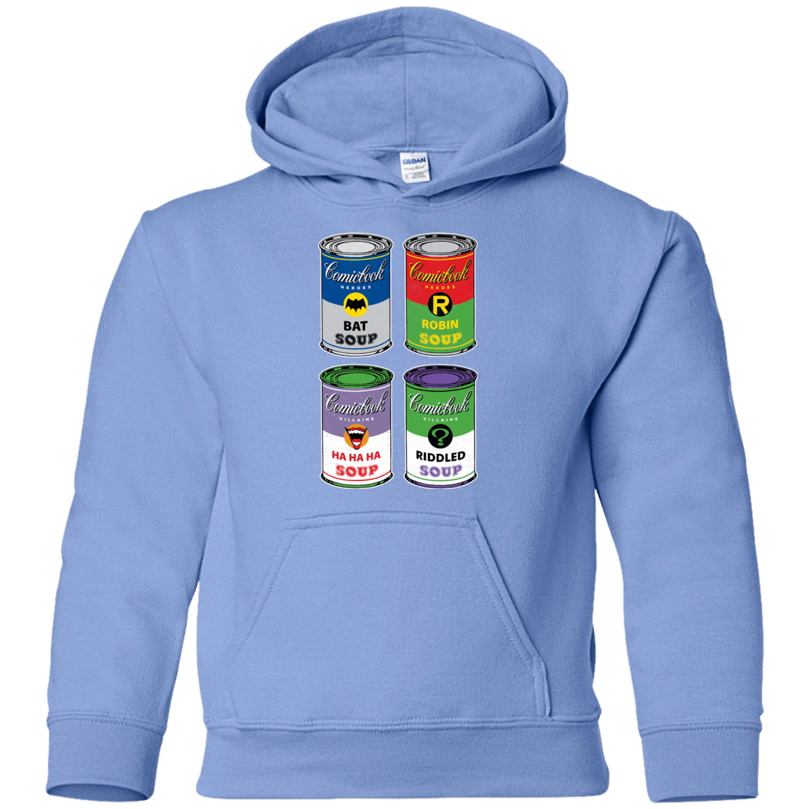 Sweatshirts Carolina Blue / YS Arkham Soup Youth Hoodie