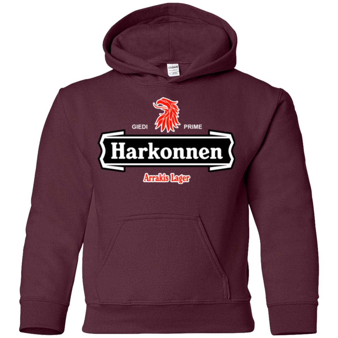 Sweatshirts Maroon / YS Arrakis lager Youth Hoodie