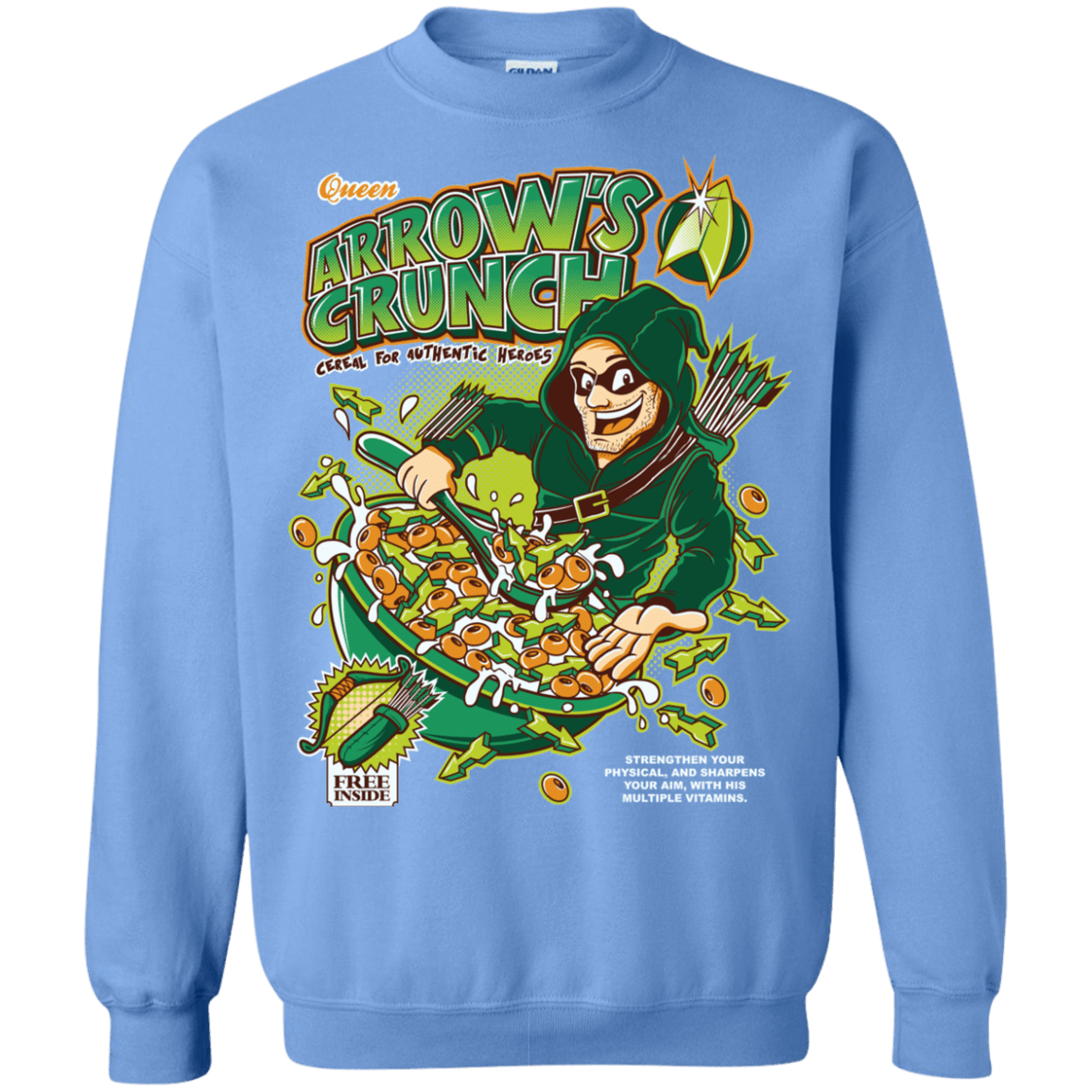 Sweatshirts Carolina Blue / S Arrow's Crunch Crewneck Sweatshirt