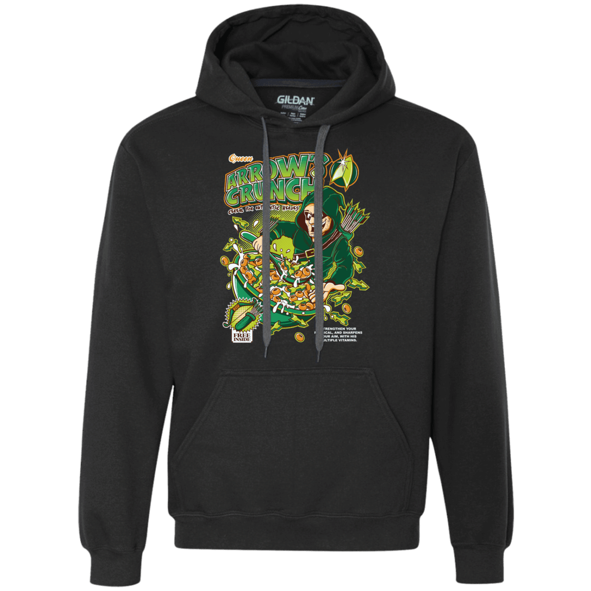 Sweatshirts Black / S Arrow's Crunch Premium Fleece Hoodie