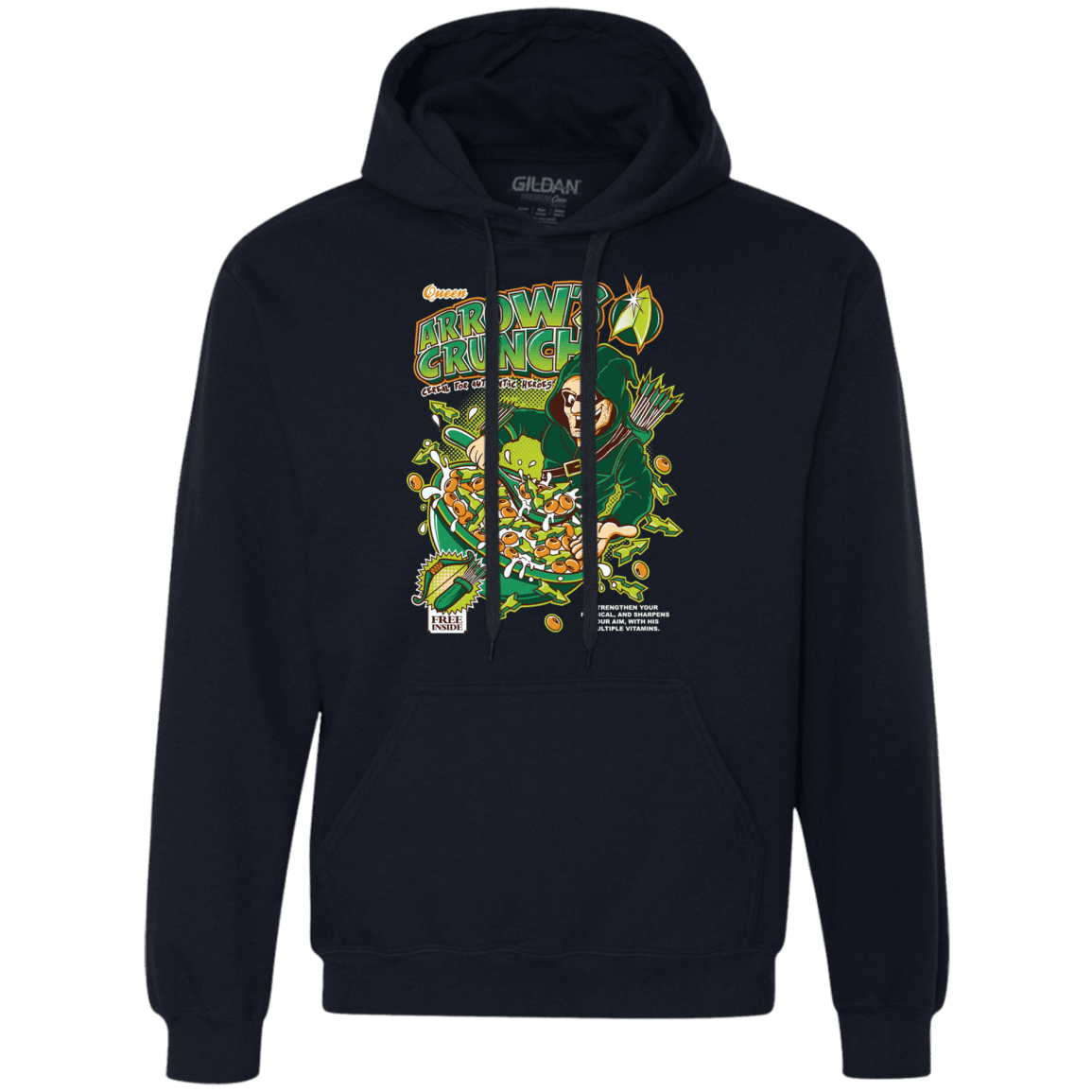 Sweatshirts Navy / S Arrow's Crunch Premium Fleece Hoodie